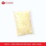  EGR1V - Giấy rơm lót hộp quà - Màu vàng - [50g/ túi] 
