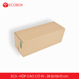  EC3 - 28.5x10x10 cm - Thùng hộp carton - Hộp cao 