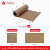  EHP7NS - 0.5x25m - CUỘN GIẤY SACK KRAFT TỔ ONG CHỐNG SỐC THAY THẾ BÓNG KHÍ XỐP HƠI ĐÓNG HÀNG 
