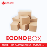  EEC11 - 20x10x10 cm - Combo 20 Hộp Carton Siêu Tiết Kiệm ECONO 