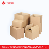  EHL31 - 35x25x13.5 cm - Combo 10 Thùng Carton Size Lớn 