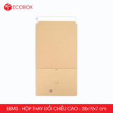  EBM3 - 28x19x7cm - Combo 20 hộp thay đổi chiều cao 