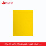  ET3V - Túi/Pack Nilon giao hàng - Vàng - 52x38 cm 