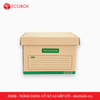  ES03B - 46x33x24 cm - Thùng đựng hồ sơ A3 nắp rời 