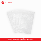  EB1 - 10x15 cm - Combo 25 Túi Bóng Khí - Màng Xốp Hơi 