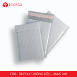  ETS5 - 36x27 cm - Combo 25 Túi Poly Lót Bóng Khí 