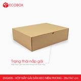  ENGK05 - 25x19x7cm - HỘP NẮP GÀI HÔNG KEO NIÊM PHONG 