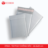  ETS3A - 26.5x22 cm - Túi Poly Lót Bóng Khí 