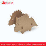  EFK08D - Đựng bút & kệ điện thoại - Khủng long - 15x6x10 cm 