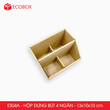  ES04A - HỘP ĐỰNG BÚT ĐA NĂNG 4 NGĂN BẰNG GIẤY CARTON 