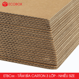  ETBCx - Tấm Bìa Carton - Nhiều size 