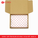  EGPI04 - Combo 50 tấm giấy Pelure gói hàng in họa tiết - 60x40 cm 