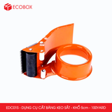  EDC01S - Dao cắt băng keo sắt 100 yard - Khổ 5cm 