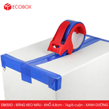  EBK5XD - Băng keo màu - Xanh dương - Khổ 4.8cm - 6 cuộn/ 1kg/ cây 