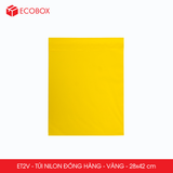  ET2V - Túi/Pack Nilon giao hàng - Vàng - 42x28 cm 