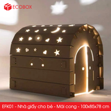  EFK01 - Nhà Giấy Carton Lắp Ráp Cho Bé 