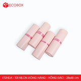  ET2HDA - Túi nilon đóng hàng - Hồng đào - 45x28 cm 