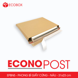  EPBN5 - 31x23 cm - Combo 20 phong bì giấy cứng màu nâu 
