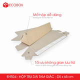  EHTG4 - Combo 20 hộp trụ dài tam giác - D5x65 cm 