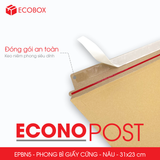  EPBN5 - 31x23 cm - Combo 20 phong bì giấy cứng màu nâu 