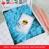  EGR1D - Giấy rơm lót hộp quà - Màu xanh dương - [50g/ túi] 