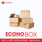  EEC19 - 25x15x15 cm - Hộp Carton Siêu Tiết Kiệm ECONO 