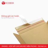  ENGK03 - 23x16x6cm - Combo 20 hộp nắp gài hông keo niêm phong 