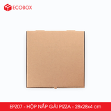  EPZ07 - Hộp nắp gài pizza - 28x28x4 cm 