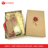  EGR1V - Giấy rơm lót hộp quà - Màu vàng - [50g/ túi] 