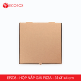  EPZ08 - Hộp nắp gài pizza - 31x31x4 cm 