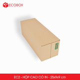  EC2 - 25x9x9 cm - Thùng hộp carton - Hộp cao 