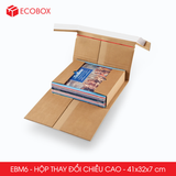  EBM6 - 41x32x7cm - HỘP CARTON THAY ĐỔI CHIỀU CAO 