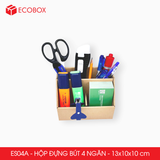  ES04A - HỘP ĐỰNG BÚT ĐA NĂNG 4 NGĂN BẰNG GIẤY CARTON 