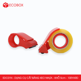  EDC01N - Dao cắt băng keo nhựa 100 yard - Khổ 5cm 