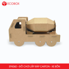  EFK06D - Xe bồn lắp ráp bằng carton - 20x8x11 cm 