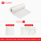  EHP3TC - 30cm x 100m - Cuộn giấy tổ ong - Kraft trắng Cao Cấp 