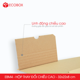  EBM4 - 32x22x8cm - Combo 20 hộp thay đổi chiều cao 