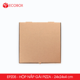  EPZ05 - Hộp nắp gài pizza - 24x24x4 cm 