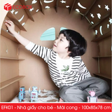  EFK01 - Nhà Giấy Carton Lắp Ráp Cho Bé 