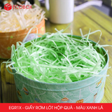 EGR1X - Giấy rơm lót hộp quà - Màu xanh lá - [50g/ túi] 