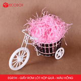  EGR1H - Giấy rơm lót hộp quà - Màu hồng - [50g/ túi] 