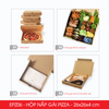  EPZ06 - Combo 20 hộp nắp gài pizza - 26x26x4 cm 