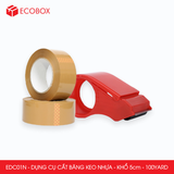  EDC01N - Dao cắt băng keo nhựa 100 yard - Khổ 5cm 