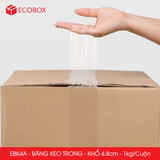  EBK4A - Băng keo trong 1kg - Khổ 4.8cm - Lõi nhựa 