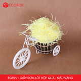  EGR1V - Giấy rơm lót hộp quà - Màu vàng - [50g/ túi] 