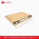  EPB5 - 31x23cm - Combo 20 phong bì giấy carton màu xám 