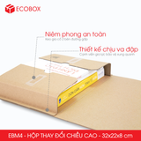  EBM4 - 32x22x8cm - Combo 20 hộp thay đổi chiều cao 