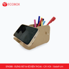  EFK08B - Đựng bút & kệ điện thoại - Cá voi - 16x6x9 cm 