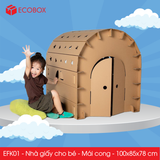  EFK01 - Nhà Giấy Carton Lắp Ráp Cho Bé 
