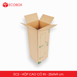  EC2 - 25x9x9 cm - Thùng hộp carton - Hộp cao 